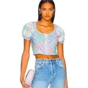 Loveshackfancy Izetta top - Size 6